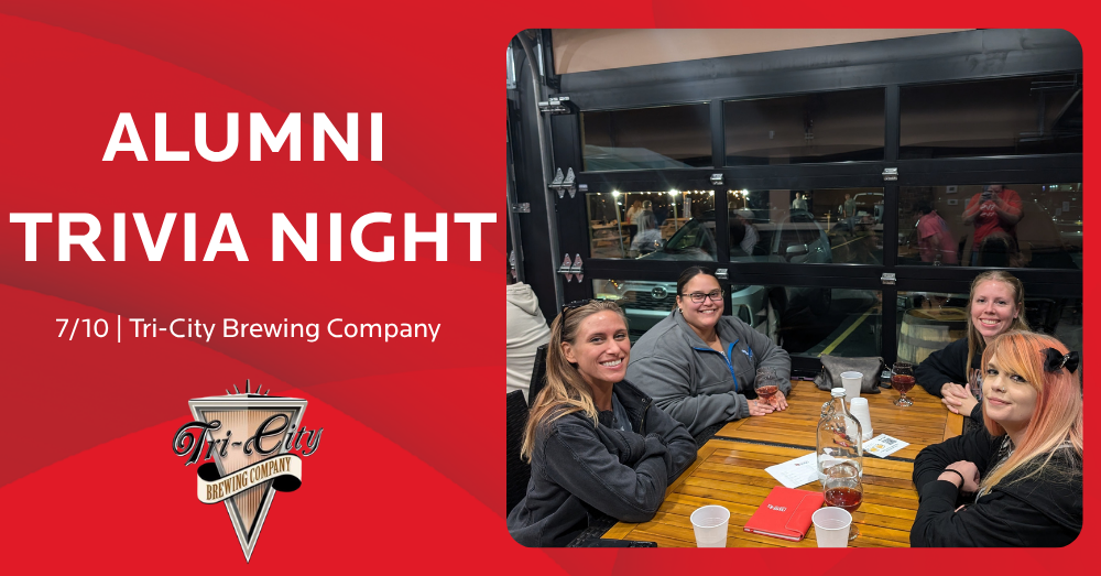 2026 Alumni Trivia Night on 7/10 at Tri-City Brewing Company